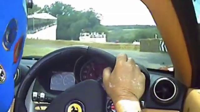 Ferrari California hillclimb at Goodwood FOS 2009 - Part 1 смотреть онлайн