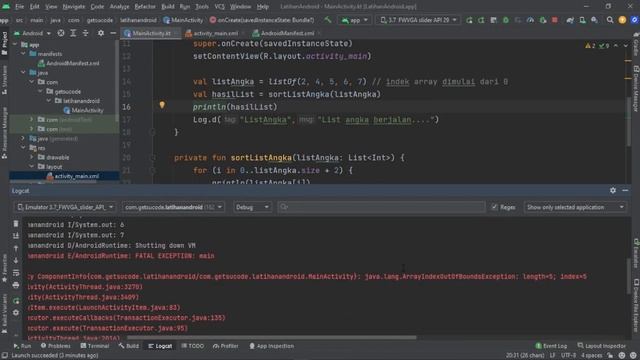 12 . Belajar Android Dasar (Kotlin) - Solving Error смотреть онлайн