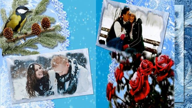winter project ProShow Producer \ розы на снегу смотреть онлайн