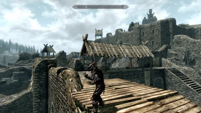 Skyrim танец в Вайтране ! смотреть онлайн