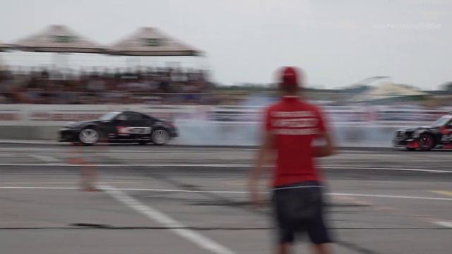 Mercedes 190 5.5 AMG Biturbo - Drift, Burnout, Donuts, Revs, Engine Sound