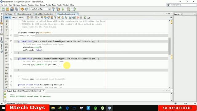 5. Quiz or Exam Management System in java - Update Question (JFrame, Mysql Database, Netbeans IDE) смотреть онлайн