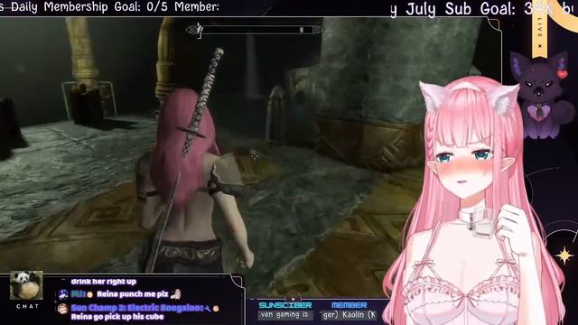 Playing Skyrim with Questionable Mods BUT I have to sing every thing I say смотреть онлайн
