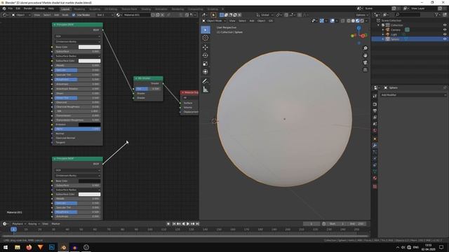 Blender EEVEE Tutorial : Realistic Marble Shader In Blender 2.82 смотреть онлайн