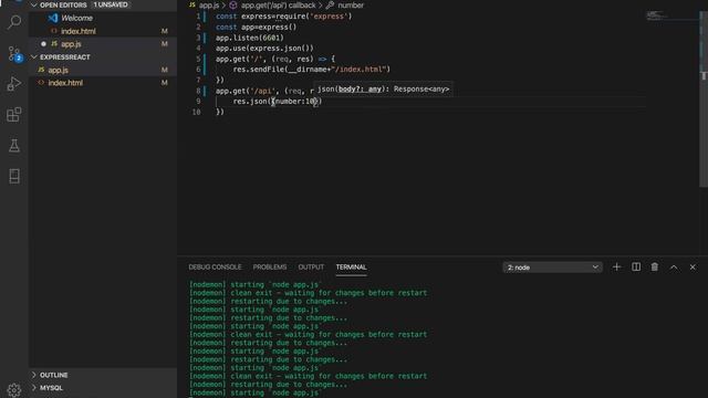 Use express and react to send a react component in an html with express and send data смотреть онлайн
