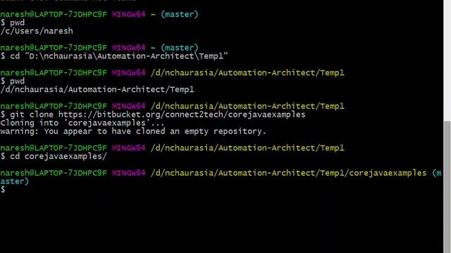 Selenium Automation with Java (How to use bitbucket) смотреть онлайн