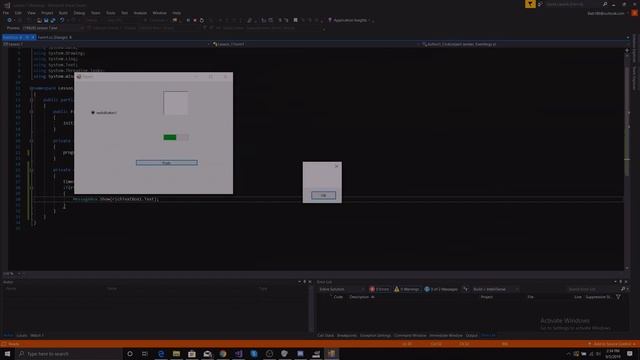 C# Forms Lesson 7: Progress Bar, Radio Button & a RichText Box смотреть онлайн