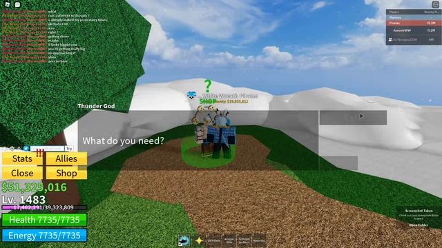 Flying to Pole V2 Island Without Raiding (Blox Fruits) смотреть онлайн