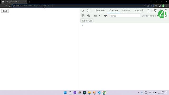 JavaScript Tutorial In Hindi | JavaScript History Object Tutorial In Hindi | JavaScript | #87 смотреть онлайн