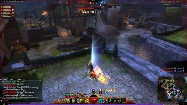 Guild Wars 2 Druid Trolling Far. Guardian crying. Lost match, but good fighting. смотреть онлайн