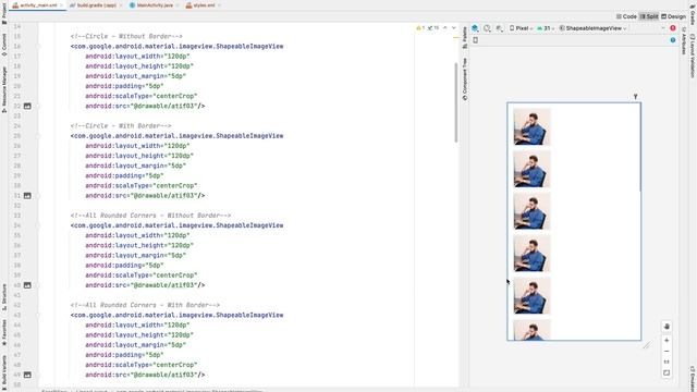 ShapeableImageView | Android Studio | Java | Kotlin смотреть онлайн