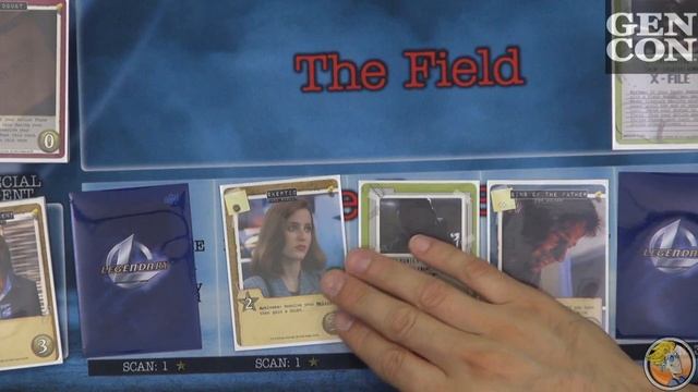 Legendary Encounters: The X-Files Deck Building Game — game overview at Gen Con 2018 смотреть онлайн