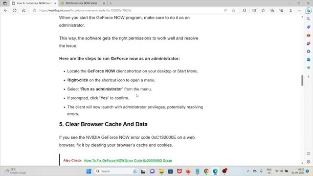 How To Fix GeForce NOW Error Code 0xC192000E смотреть онлайн