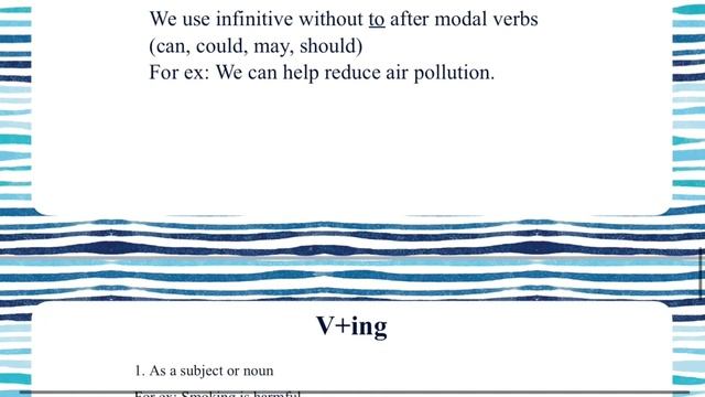 Infinitive/ -ing forms. Tenses of Infinitive смотреть онлайн