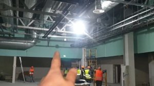 Прокладка кабеля по лоткам