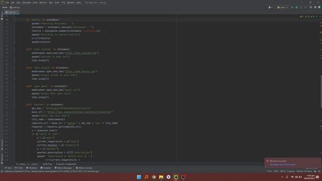 Jarvis with python!!! смотреть онлайн