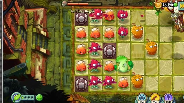 Plants vs Zombies 2 - Lost City - Day 32 - 2022 смотреть онлайн
