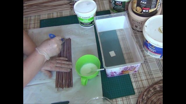 4. Лоза из бумаги. (обработка и увлажнение) смотреть онлайн