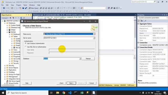 Tutorial Export Data SQL Server menjadi CSV / Excel смотреть онлайн
