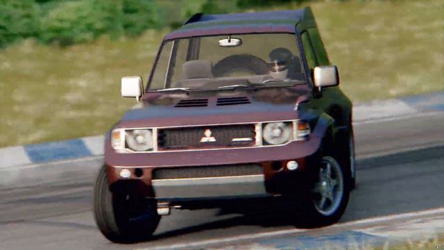 Sending it in a Mini Pajero | Assetto Corsa смотреть онлайн