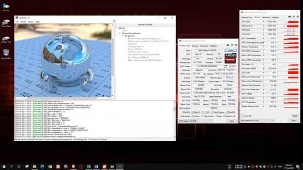 LuxMark (GPU OpenCL Benchmark on LuxCoreRender)