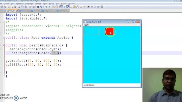 AWT Graphics Examples By Dr Jinesh Kumar Singh, GPC Sirohi смотреть онлайн