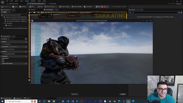 Unreal Engine 5 - Мега-курс от самых простых вещей до Ниагары, control rig, AI и анимации.#3 смотреть онлайн