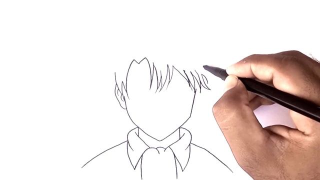 Comment dessiner LEVI ACKERMAN ATTACK ON TITAN Anime Tutorial смотреть онлайн