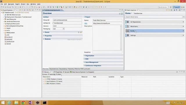 Visual Studio vNext & Azure Developing Java projects On Visual Studio Online With Team Explorer Eve смотреть онлайн