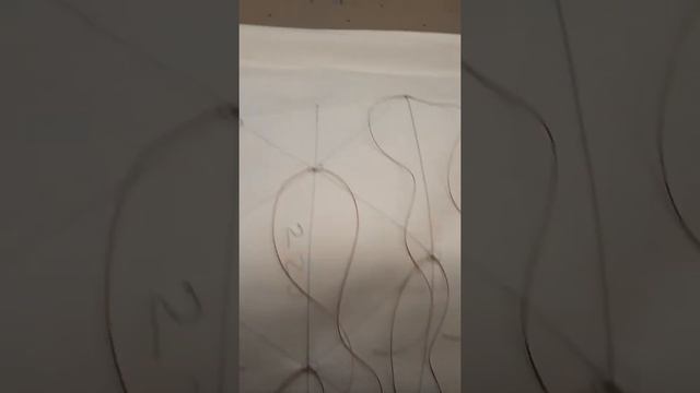 Каретная стяжка. Продеваем нитки для натяжки в ткань. Видео 6 смотреть онлайн