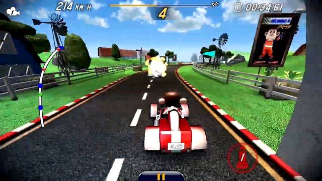 Monkey Racing Android Gameplay смотреть онлайн