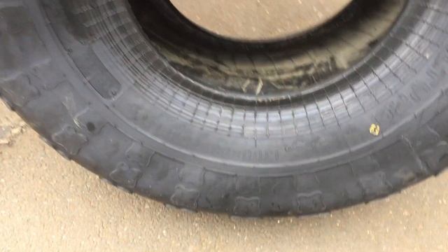 Демонстрация эластичности шины низкого давления 1300х530-533 Арктиктранс смотреть онлайн