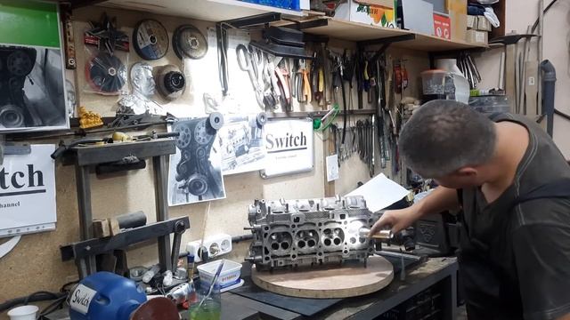 Притираю впускные клапана. Сама работа. Как я это делал. 2 часть. смотреть онлайн