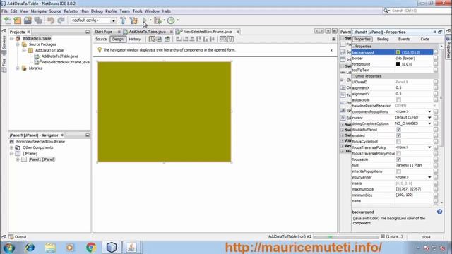 How To Set Background Color Of Jframe In Swing In Java - Netbeans (GUI) Tutorial смотреть онлайн