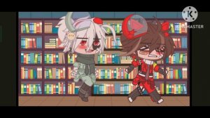 Rodamrix Gacha Club meme Red × Fortegreen 🫣❤️💚