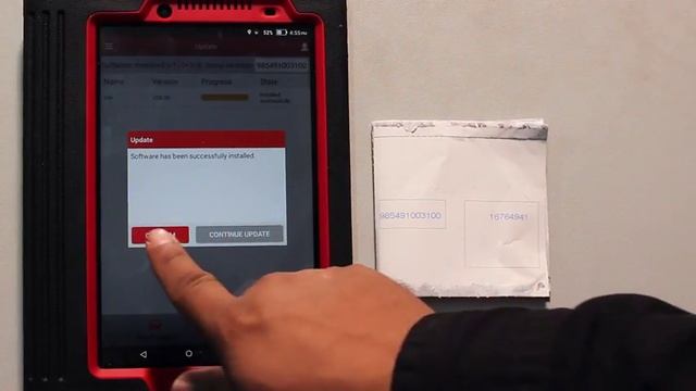 LAUNCH X431 V 8inch Tablet Diagnostic Tool Installation and Test Video смотреть онлайн