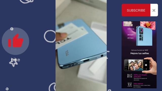 TCL 30 plus unboxing español #tcl30+ #tcl30plus смотреть онлайн