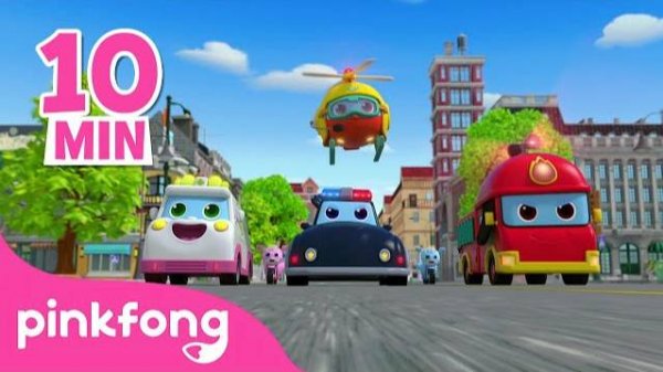 Meet the NEW Super Rescue Team🚨 | @SuperRescueTeam | Ep. 1~3 Compilation | Pinkfong