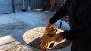 Лебёдка для якоря самодельная