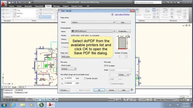 Convert Autocad dwg to PDF смотреть онлайн