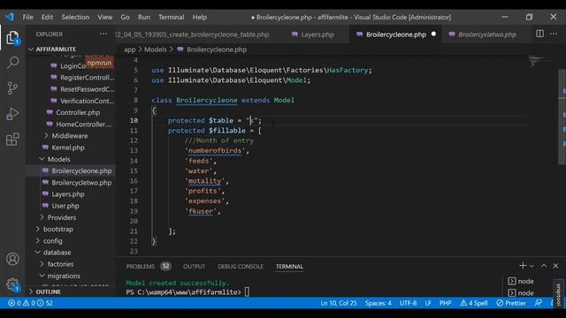 20_Laravel 9 Vue Js_Mini Poultry Farm System Project_Working on Broiler Cycles at registration смотреть онлайн