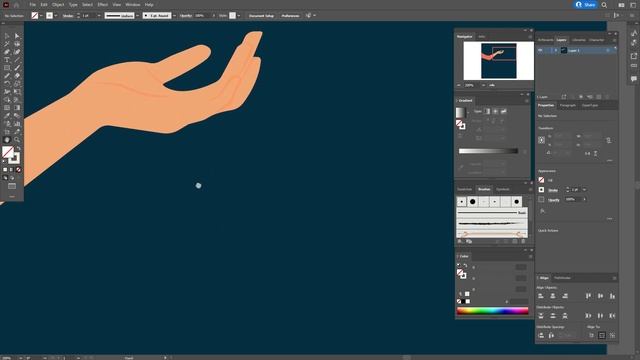 РИСУЕМ ЗИМНЮЮ ПОЗДРАВИТЕЛЬНУЮ ОТКРЫТКУ | УРОК В ADOBE ILLUSTRATOR смотреть онлайн