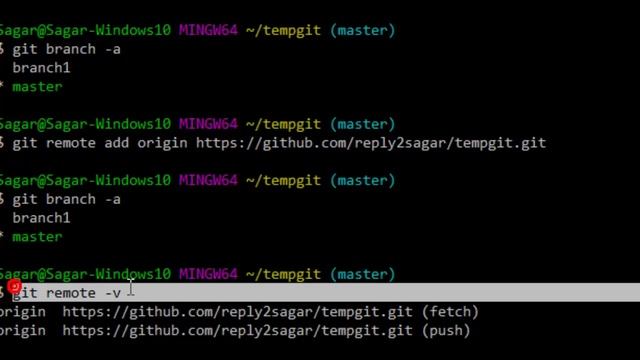 How to push local git repository to Github смотреть онлайн