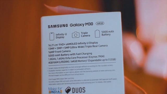 Samsung Galaxy M30 Unboxing & First Look - Triple Camera 5000mAh Battery ? ? ?/ ashtro2 смотреть онлайн