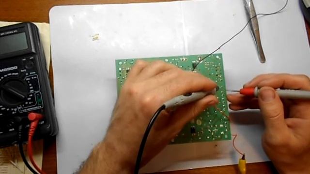 Ремонт платы управления газового котла Baxi.