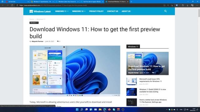 Windows 11 - Como instalar em CPU incompatível SEM TPM 2.0 смотреть онлайн