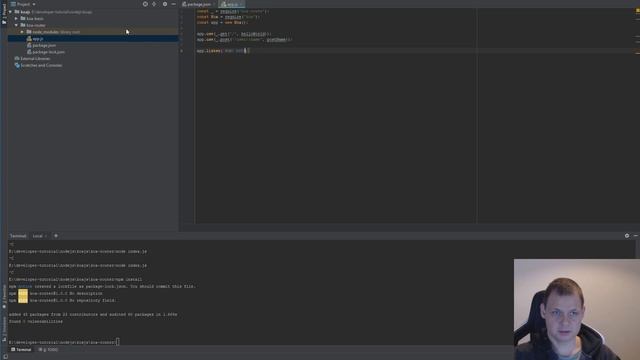 Koa - How to use koa-route - node.js restful framework смотреть онлайн