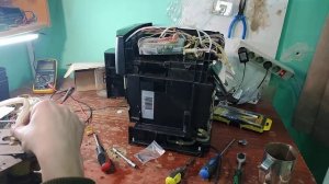 Ремонт кофемашины Delonghi ошибка General Alarm , общая тревога,восклицательный знак