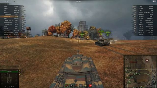 T110E4, Хайвей, Стандартный бой смотреть онлайн
