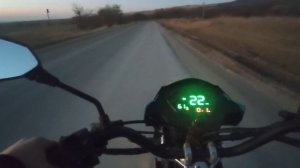 ЗАМЕР МАКСИМАЛЬНОЙ СКОРОСТИ НА МОПЕДЕ ALPHA RS11 С 16 ЗВЕЗДОЙ - ТЕПЕРЬ ОНА ВАЛИТ! ДОРАБОТКИ